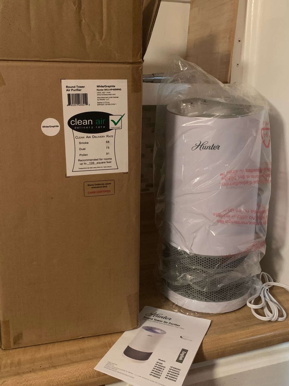 New Hunter HP400 Air Purifier